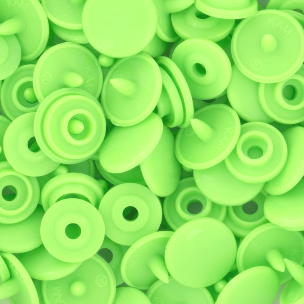 KAM Snaps Size 16 Glossy (B50 - Lime Green)