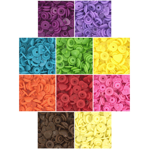 KAM® Snaps ♥Heart♥ Shaped Glossy (Starter Pack) KAM® Snaps ♥Heart♥ Shaped Glossy (Starter Pack)