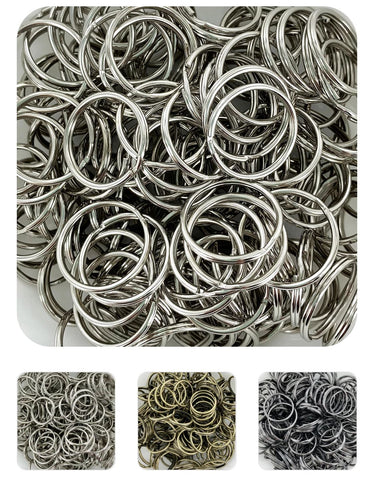 1" - 25 mm Round Split Rings 1" - 25 mm Round Split Rings