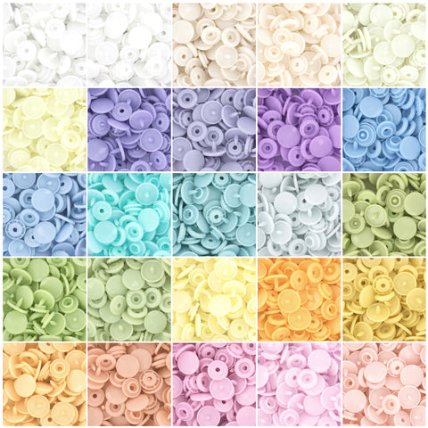 KAM® Snaps Size 20 Glossy - Lights (25 Colors) KAM® Snaps Size 20 Glossy - Lights (25 Colors)