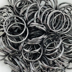 25 mm - Gunmetal Split Rings 25 mm - Gunmetal Split Rings
