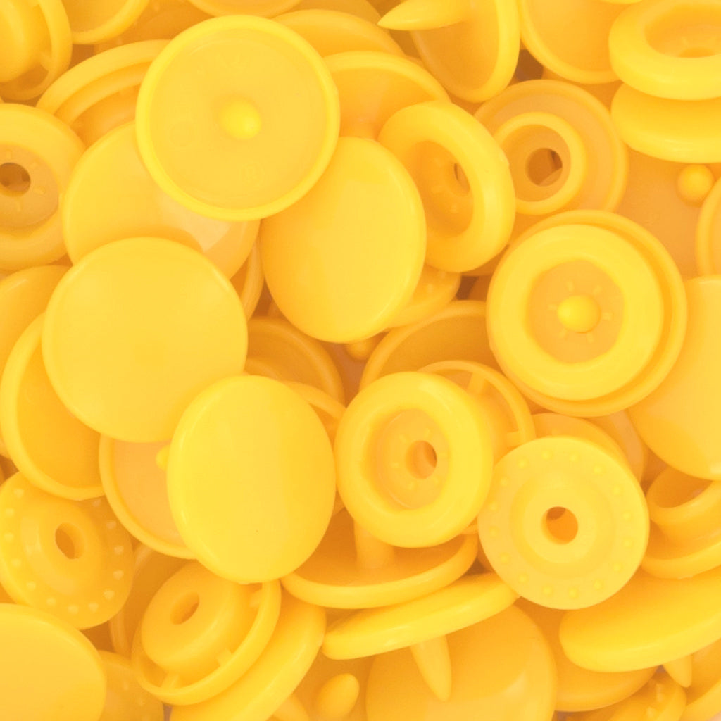 KAM Snaps Size 20 Glossy (B10 - Sunset Yellow)