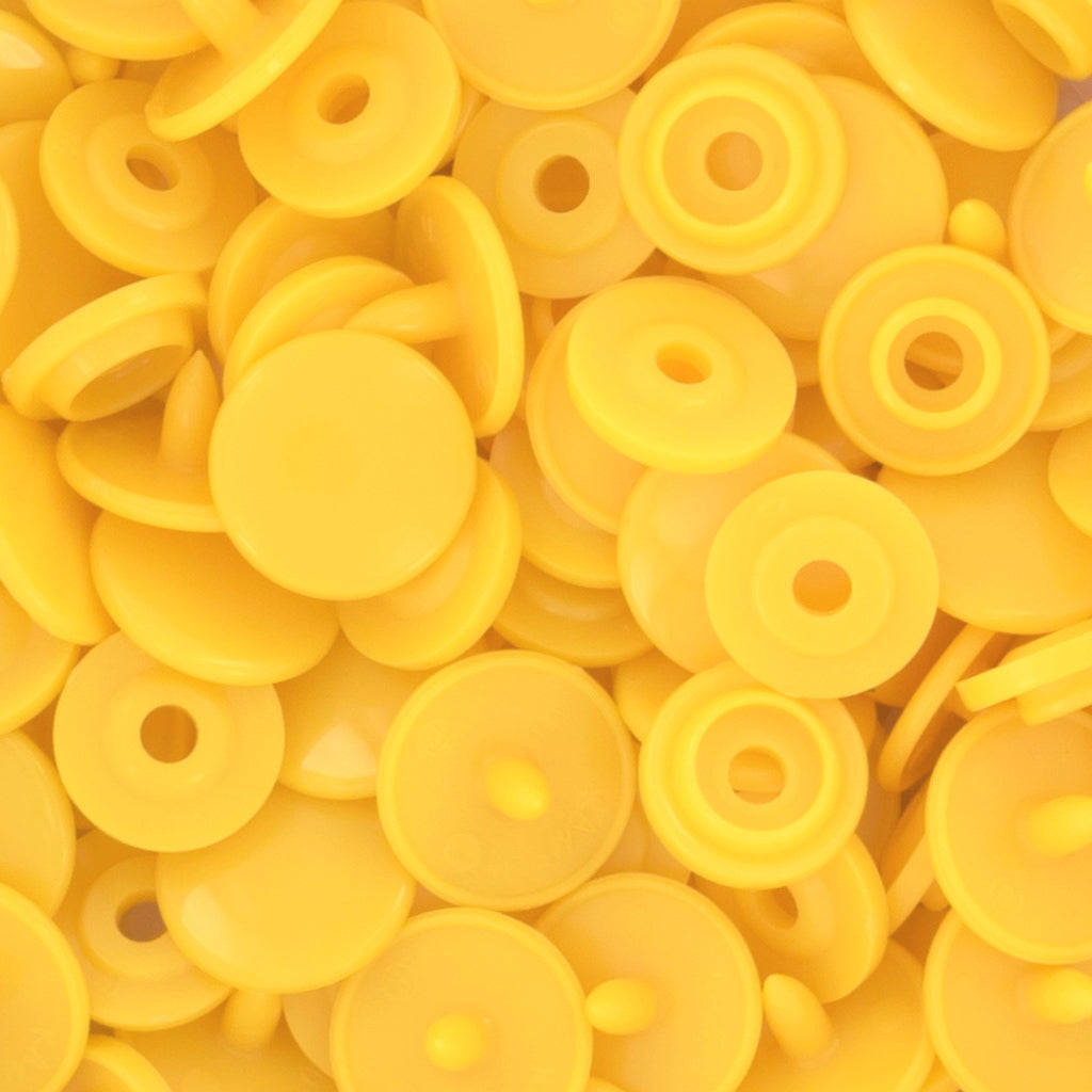 KAM Snaps Size 16 Glossy (B10 - Sunset Yellow)
