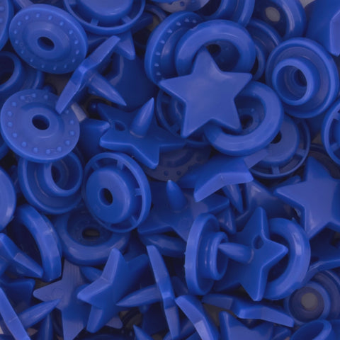 KAM® Snaps ★Star★ Shaped Glossy (B16 - Royal Blue) KAM® Snaps ★Star★ Shaped Glossy (B16 - Royal Blue)