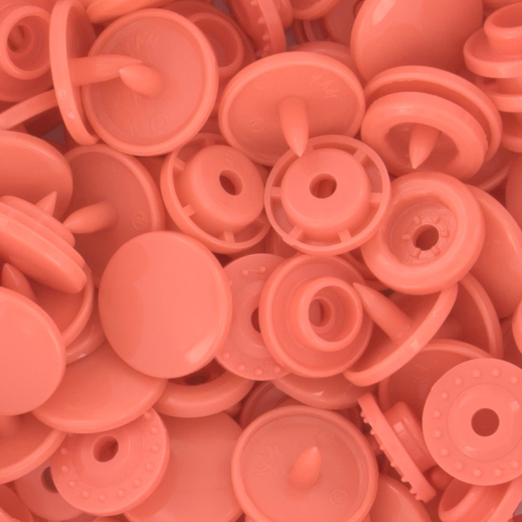 KAM Snaps Size 20 Glossy (B17 - Melon Orange)