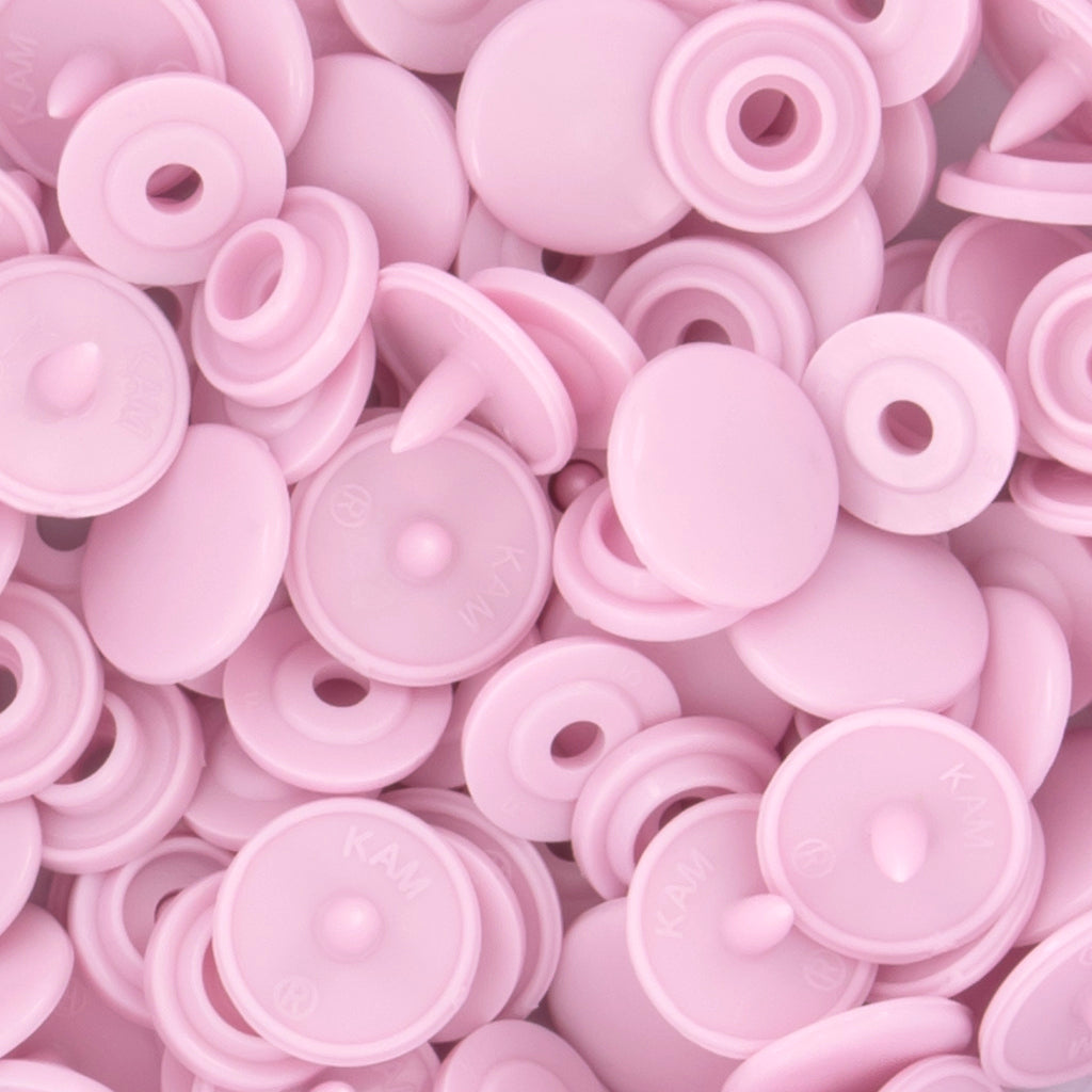 KAM Snaps Size 16 Glossy (B18 - Pastel Pink)