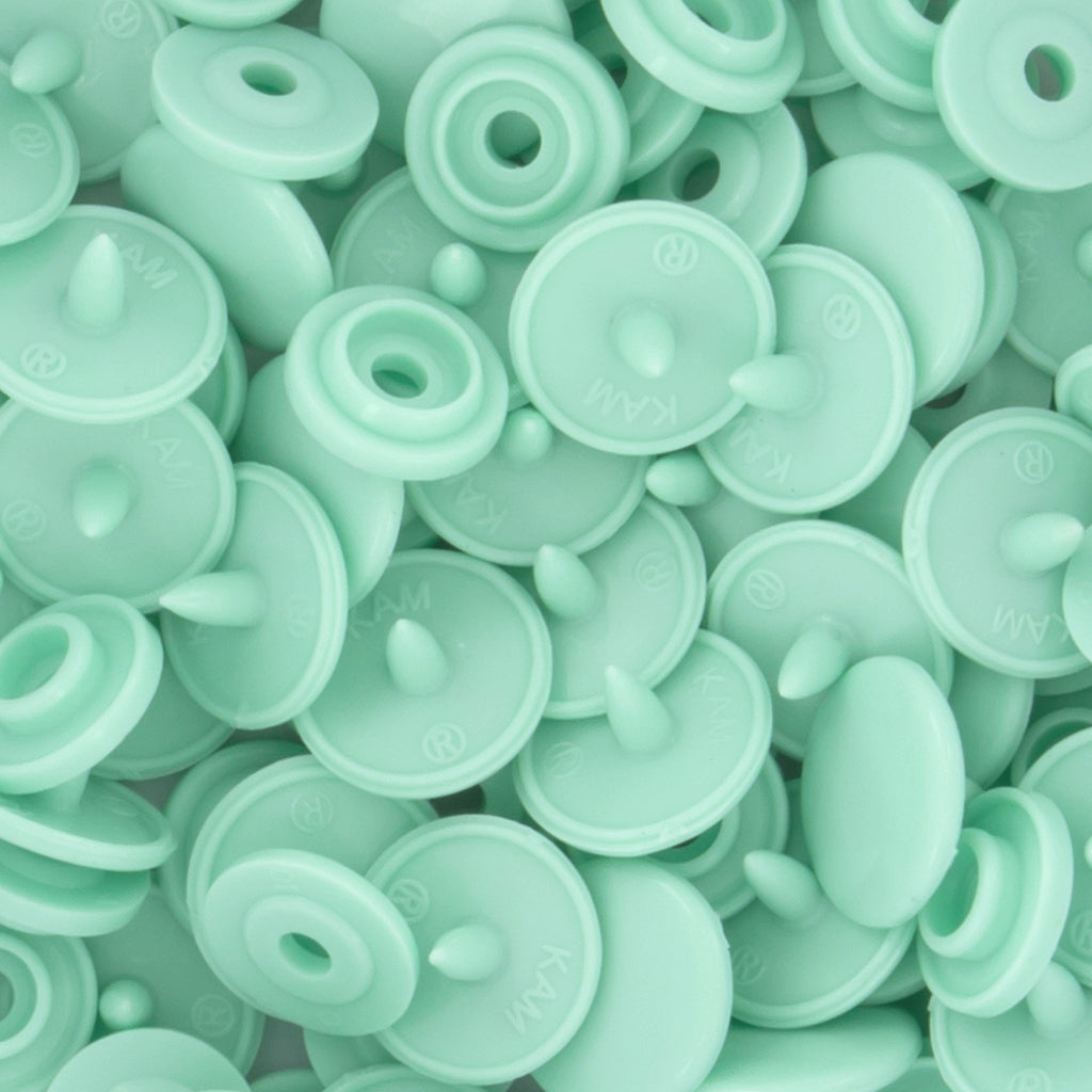 KAM Snaps Size 16 Glossy (B19 - Pastel Green)