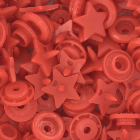 KAM® Snaps ★Star★ Shaped Glossy (B1 - Bright Red) KAM® Snaps ★Star★ Shaped Glossy (B1 - Bright Red)