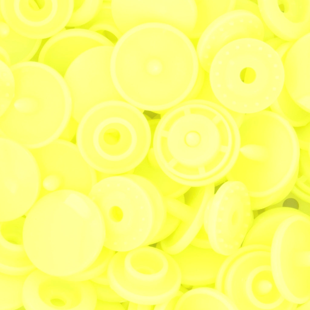 KAM Snaps Size 20 Glossy (B36 - Neon Yellow)