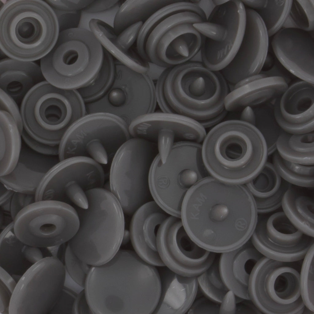 KAM Snaps Size 16 Glossy (B39 - Gray)