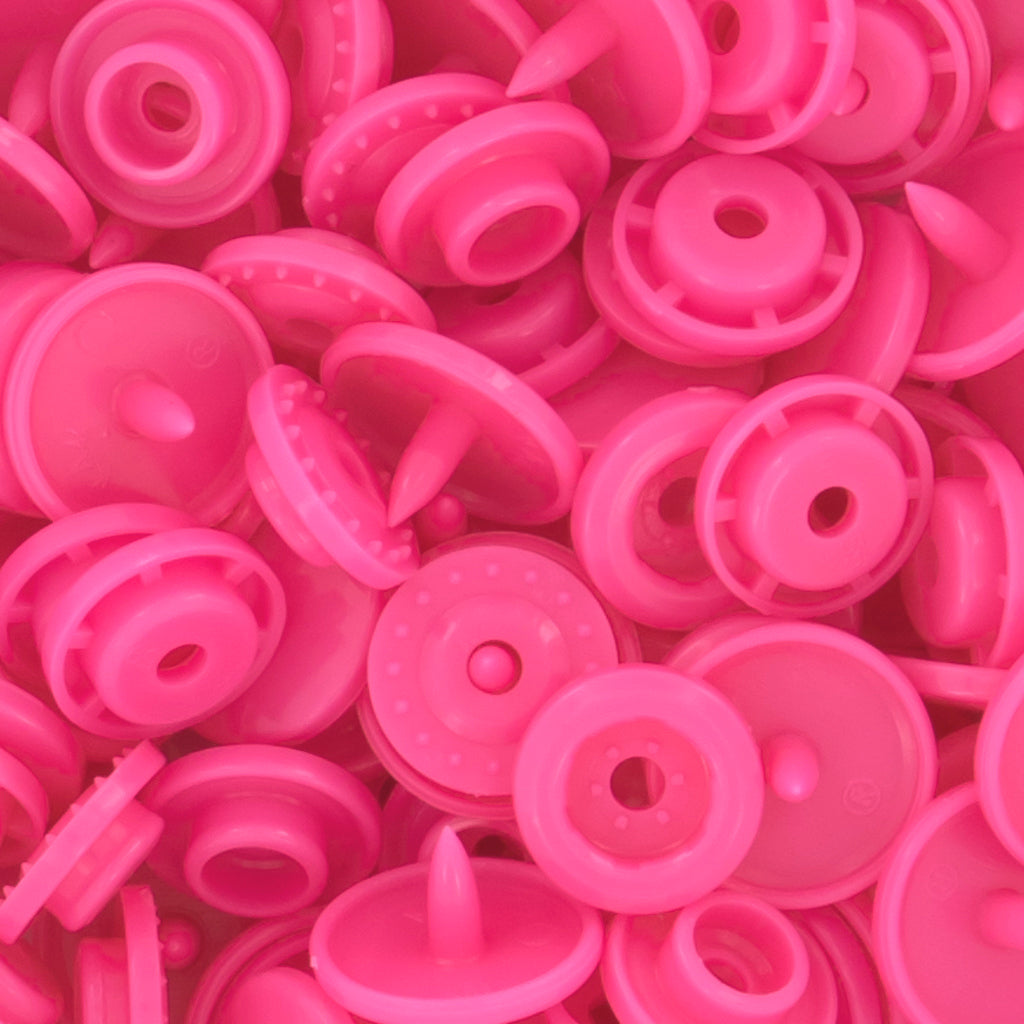 KAM Snaps Size 20 Glossy (B47 - Neon Pink)