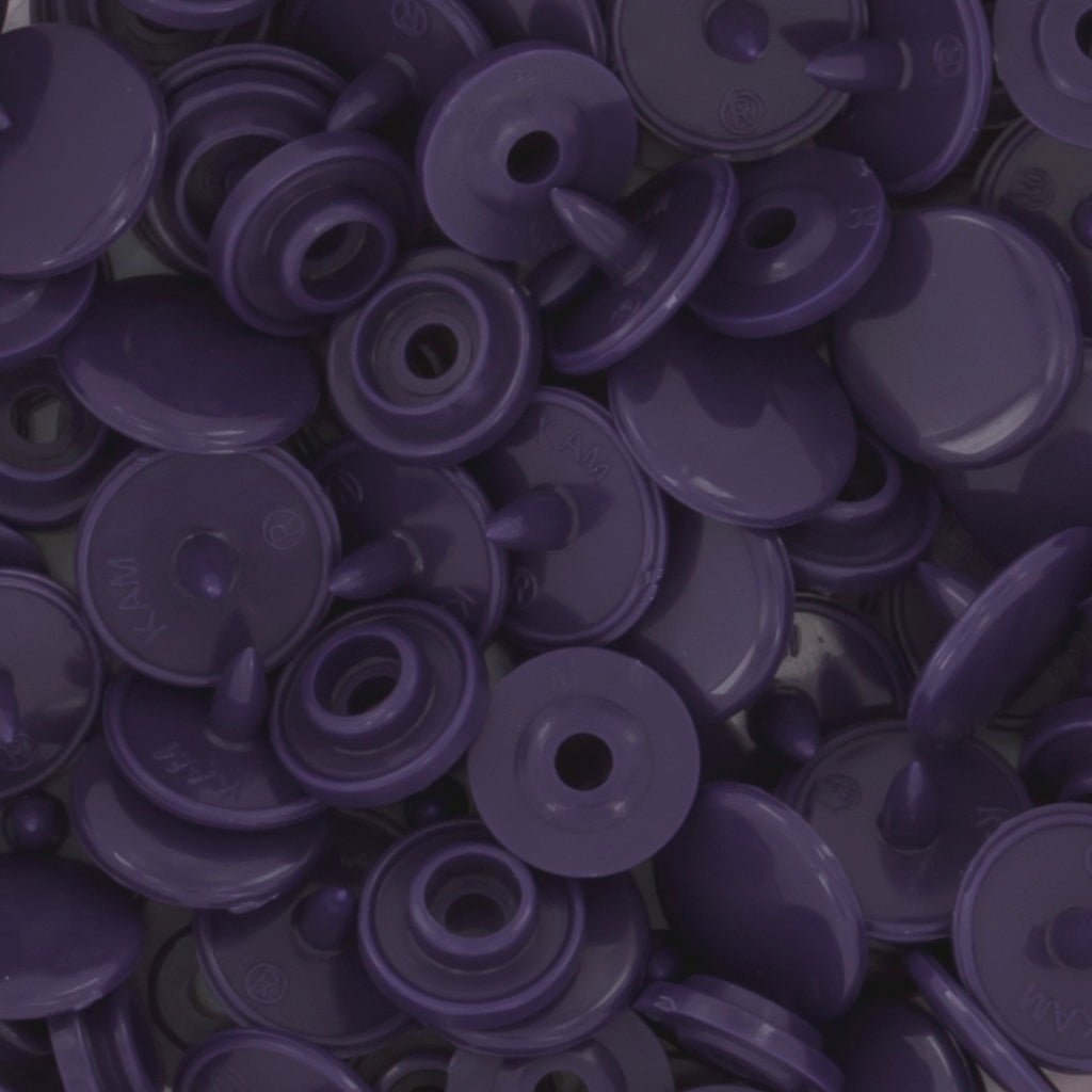 KAM Snaps Size 16 Glossy (B49 - Navy Purple)