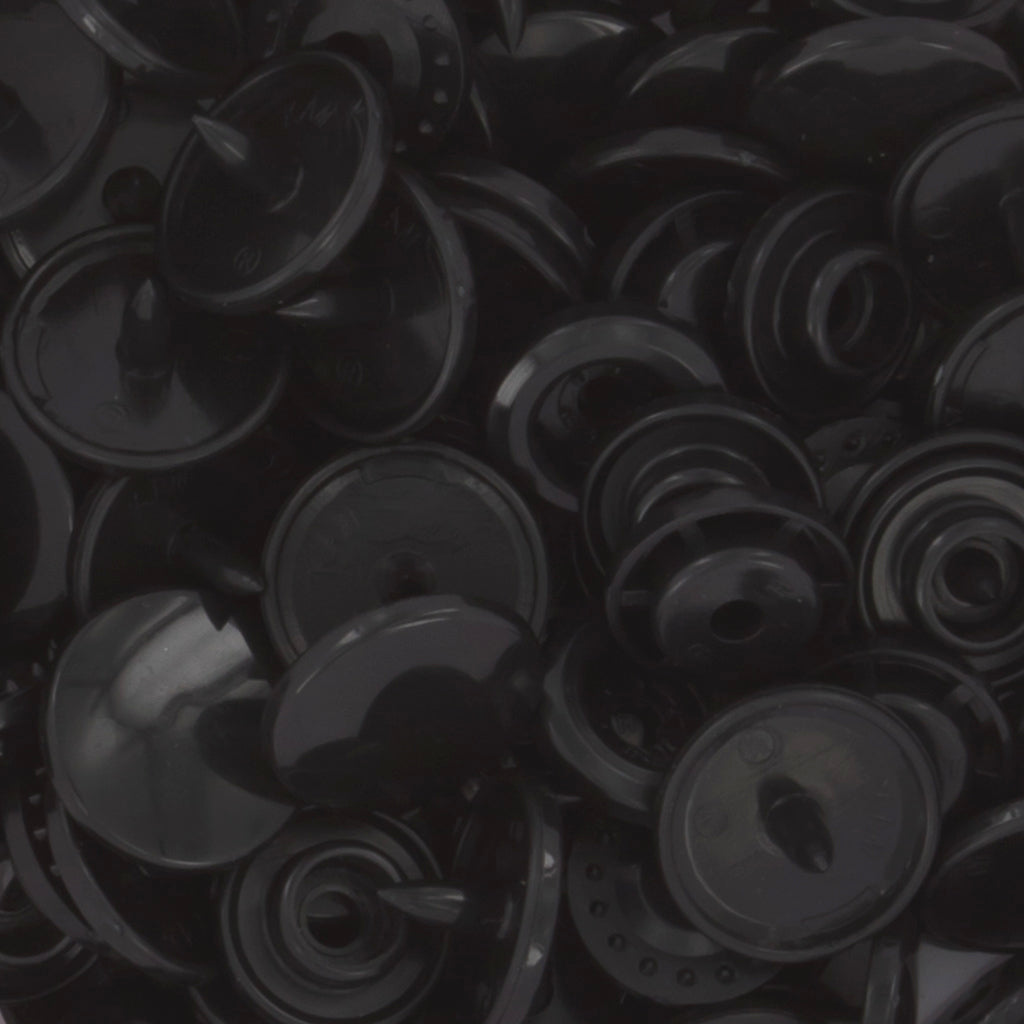 KAM Snaps Size 20 Glossy (B5 - Black)