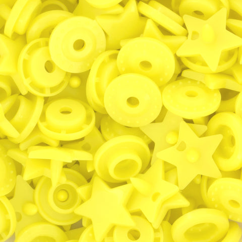 KAM® Snaps ★Star★ Shaped Glossy (B7 - Bright Yellow) KAM® Snaps ★Star★ Shaped Glossy (B7 - Bright Yellow)
