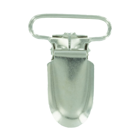 1" (25mm) Duckbill Shaped Metal Clips (B45 - Silver) 1" (25mm) Duckbill Shaped Metal Clips (B45 - Silver)