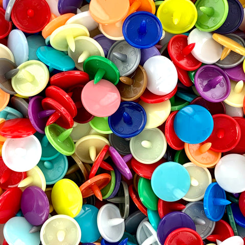 Funfetti GRAB BAG: Random 1000* Kam Plastic Snaps
