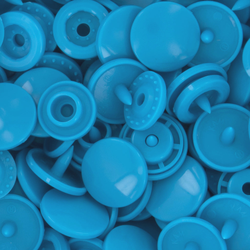 KAM Snaps Size 20 Glossy (G117 - Neon Blue)