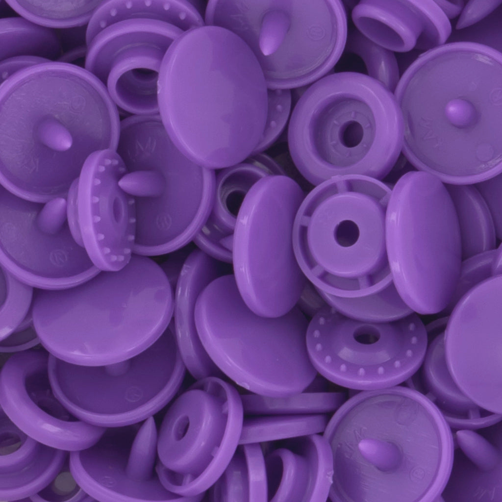 KAM Snaps Size 20 Glossy (G125 - Purple Pansy)