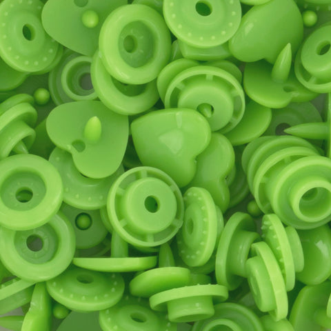 KAM® Snaps ♥Heart♥ Shaped Glossy (G64 - BG Ribbit) KAM® Snaps ♥Heart♥ Shaped Glossy (G64 - BG Ribbit)