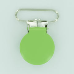 1" (25mm) Round Shaped Enameled Metal Clips (G65 - BG Grasshopper) 1" (25mm) Round Shaped Enameled Metal Clips (G65 - BG Grasshopper)