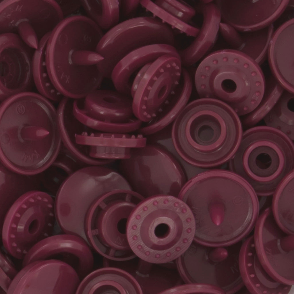 KAM Snaps Size 20 Glossy (G75 - F Burgundy)