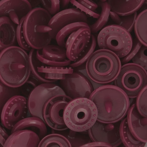KAM® Snaps Size 20 Glossy (G75 - F Burgundy) KAM® Snaps Size 20 Glossy (G75 - F Burgundy)