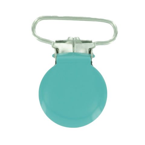 1" (25mm) Round Shaped Enameled Metal Clips (G96 - BG Mirror) 1" (25mm) Round Shaped Enameled Metal Clips (G96 - BG Mirror)