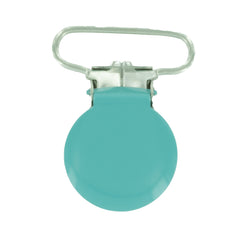 1" (25mm) Round Shaped Enameled Metal Clips (G96 - BG Mirror) 1" (25mm) Round Shaped Enameled Metal Clips (G96 - BG Mirror)