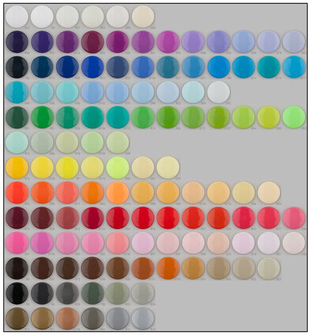 KAM® Plastic Snap Color Card