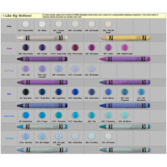 KAM Snap Color Chart Part 1 KAM Snap Color Chart Part 1
