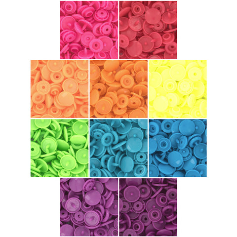 KAM® Snaps Size 20 Glossy (Neon Spectrum) KAM® Snaps Size 20 Glossy (Neon Spectrum)