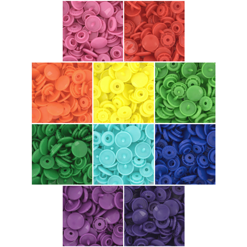 KAM® Snaps Size 20 Glossy (Rainbow Spectrum)