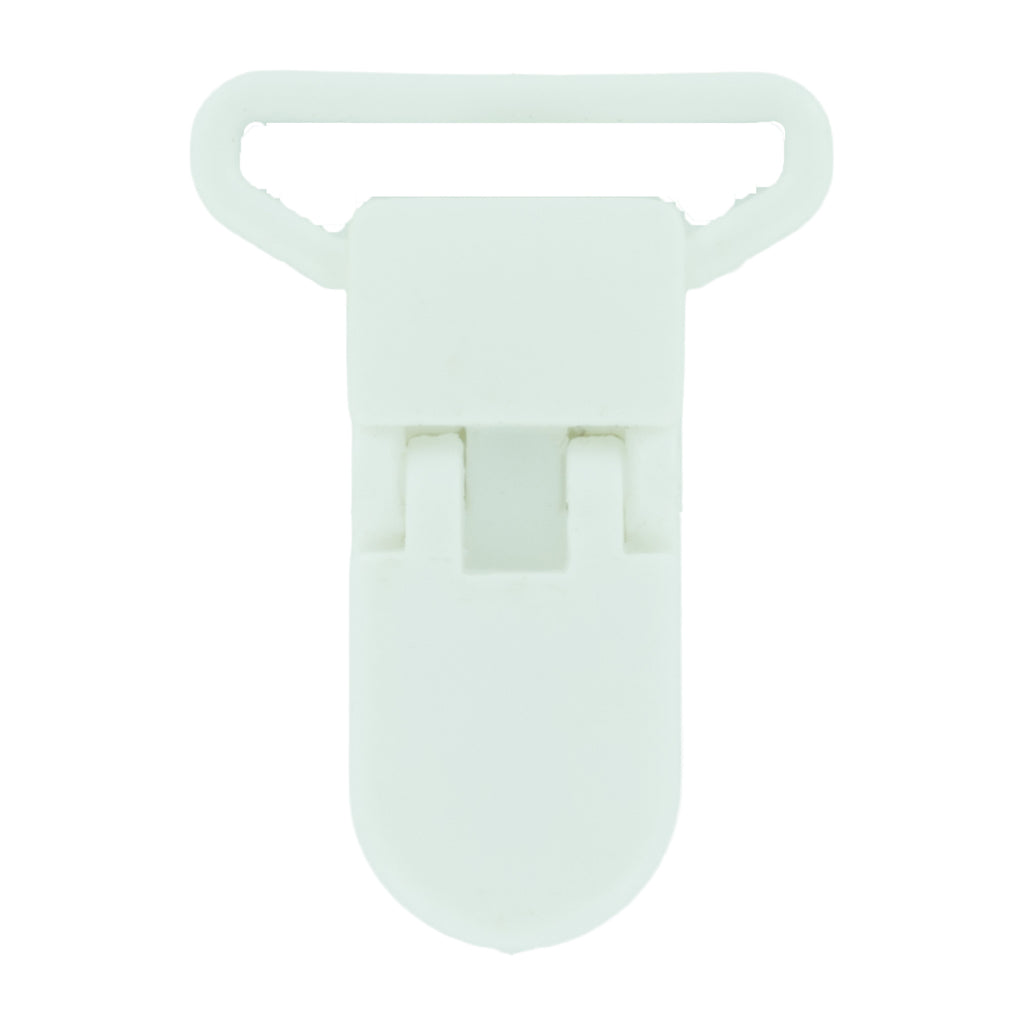 KAM 1" (25mm) Plastic Clips (B3 - White)