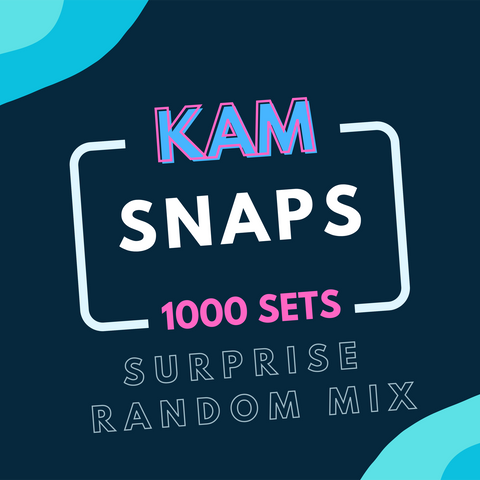 Surprise Random Mix: 1000* KAM® Snaps