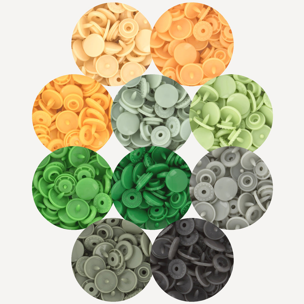 KAM® Snaps Size 20 Glossy (Baby Boy Green)