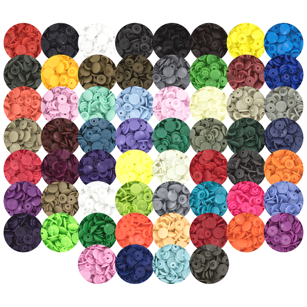 KAM® Snaps Size 16 Glossy (Mega) *40 Colors/Will Be a Few Duplicates*