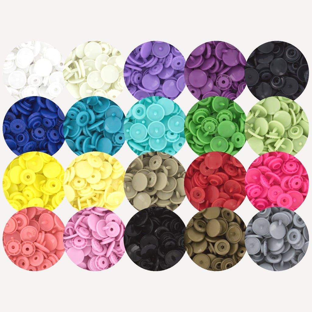 KAM® Snaps Long Prong Size 20 Glossy (Mega)