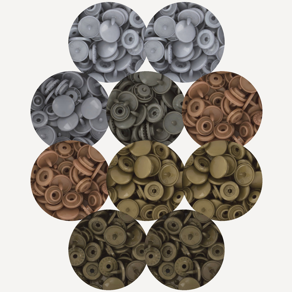 KAM® Snaps Size 20 Glossy (Metallic)