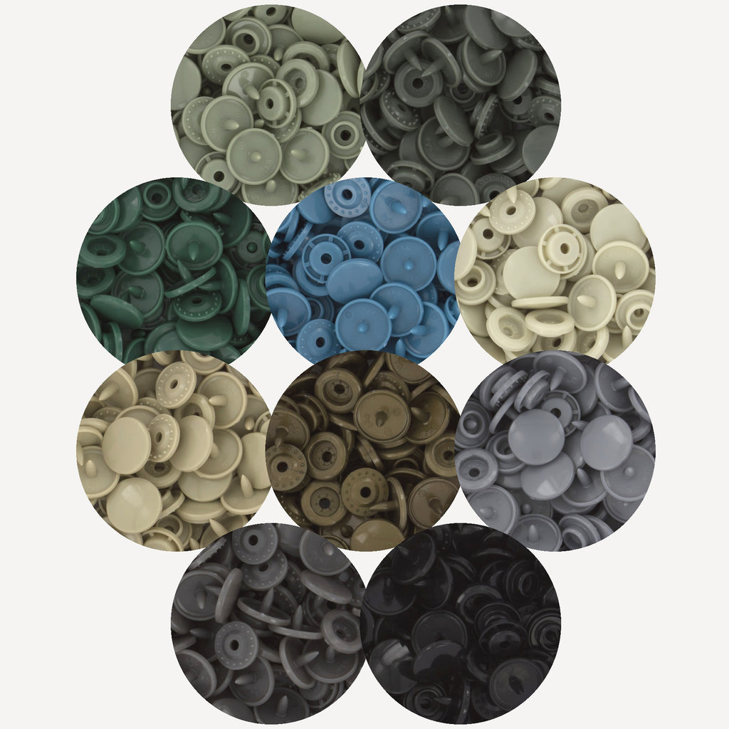 KAM® Snaps Size 20 Glossy (Military)