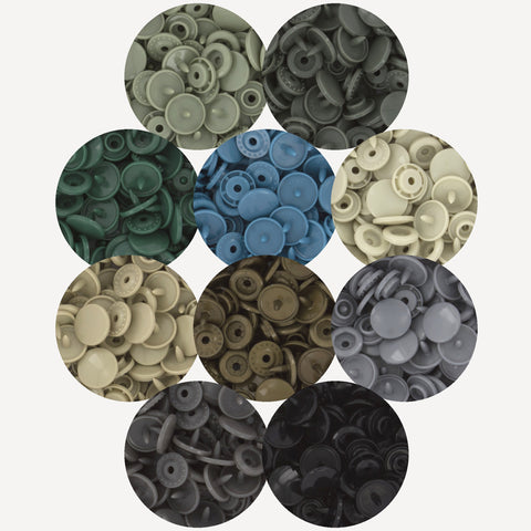 KAM® Snaps Size 20 Glossy (Military)