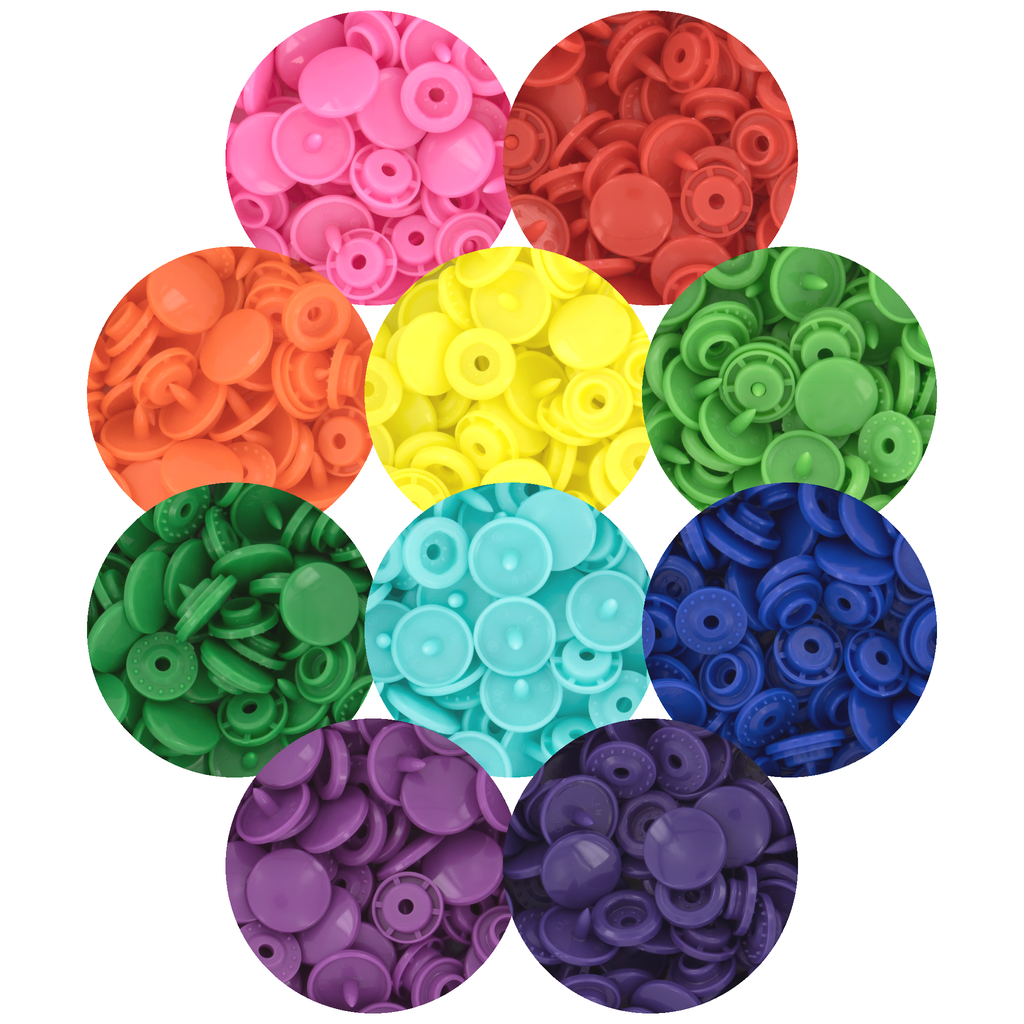 KAM® Snaps Size 20 Glossy (Rainbow Spectrum)
