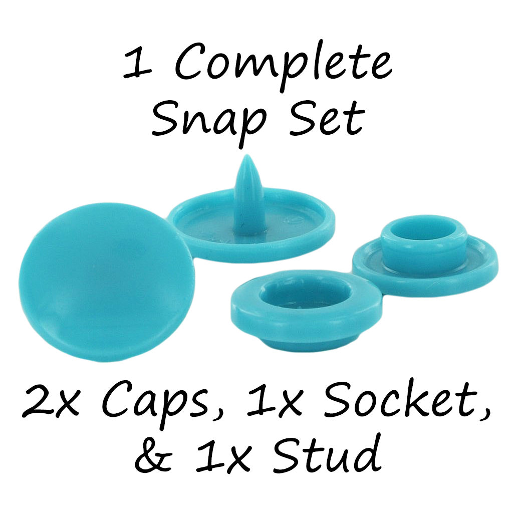 Kleiber 150-Piece Kam Snap Set With Pliers & Assorted Buttons – Sewing Essentials