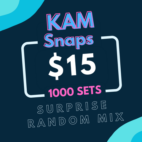 Surprise Random Mix: 1000* KAM® Snaps