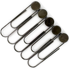 Gunmetal Paper Clips