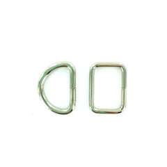 Welded Rectangle Rings 3/4