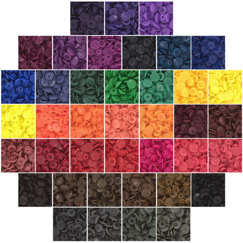 KAM® Snaps Size 20 Glossy - Darks (40 Colors) KAM® Snaps Size 20 Glossy - Darks (40 Colors)