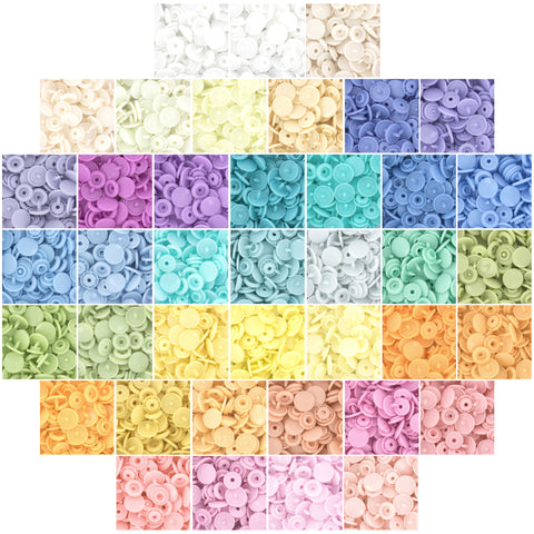 KAM® Snaps Size 20 Glossy - Lights (40 Colors) KAM® Snaps Size 20 Glossy - Lights (40 Colors)
