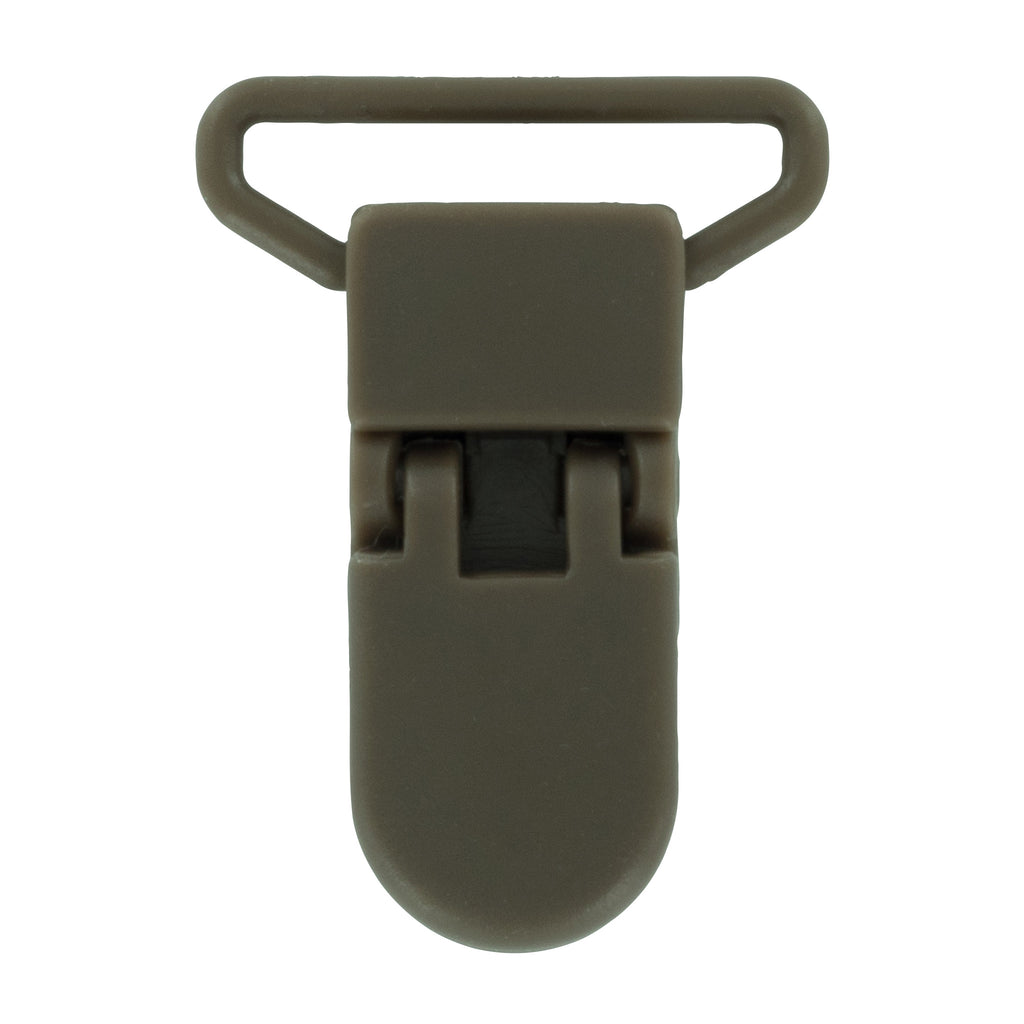 KAM 1" (25mm) Plastic Clips (G72 - Chocolate)