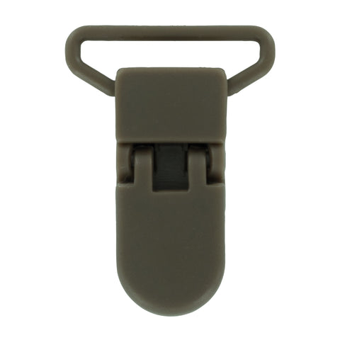 KAM® 1" (25mm) Plastic Clips (G72 - Chocolate)
