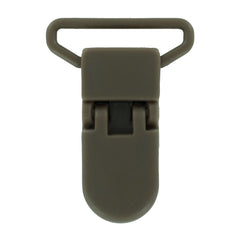 KAM 1" (25mm) Plastic Clips (G72 - Chocolate)